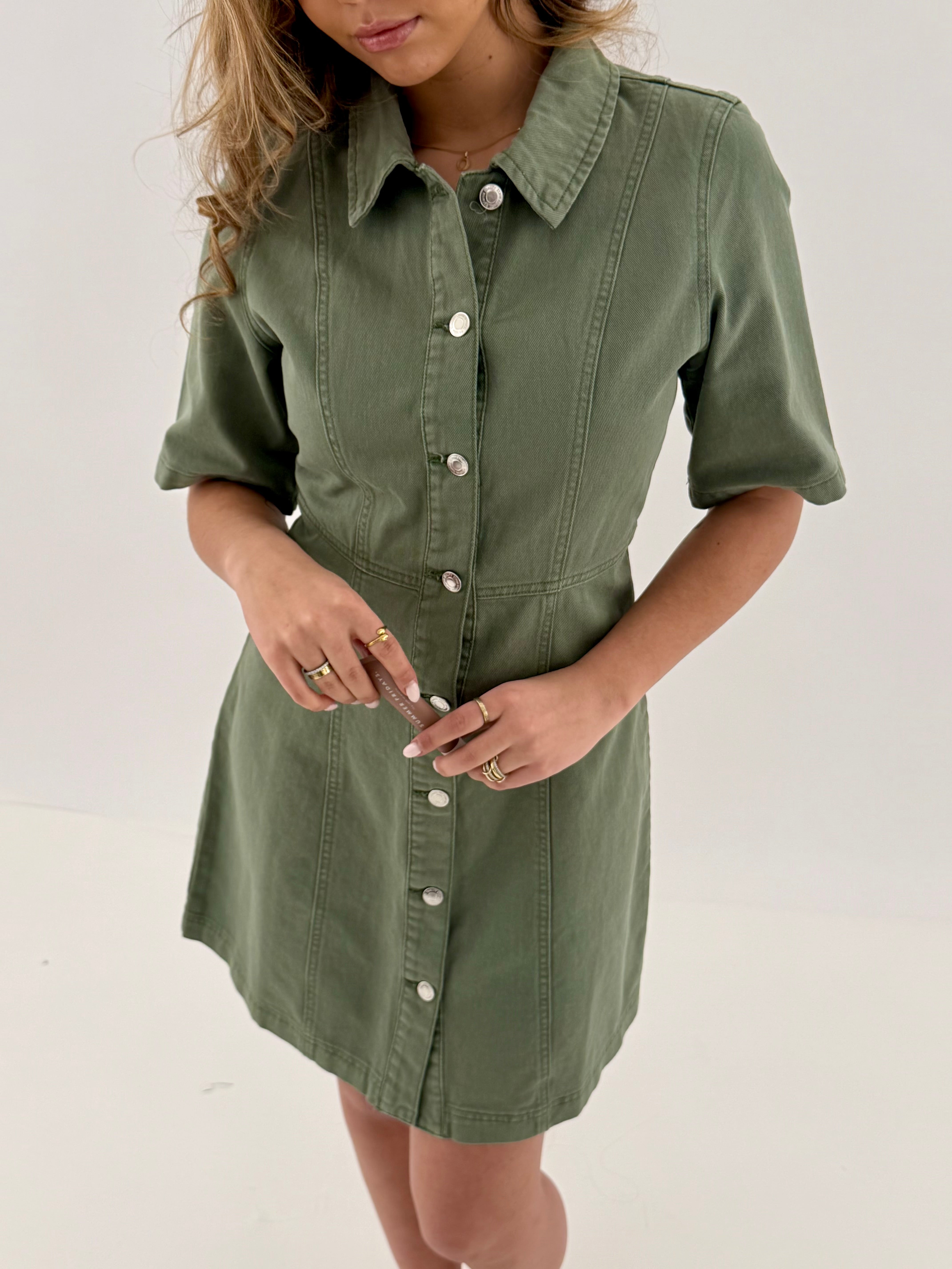 VMDAISY Short Dress - Laurel Wreath